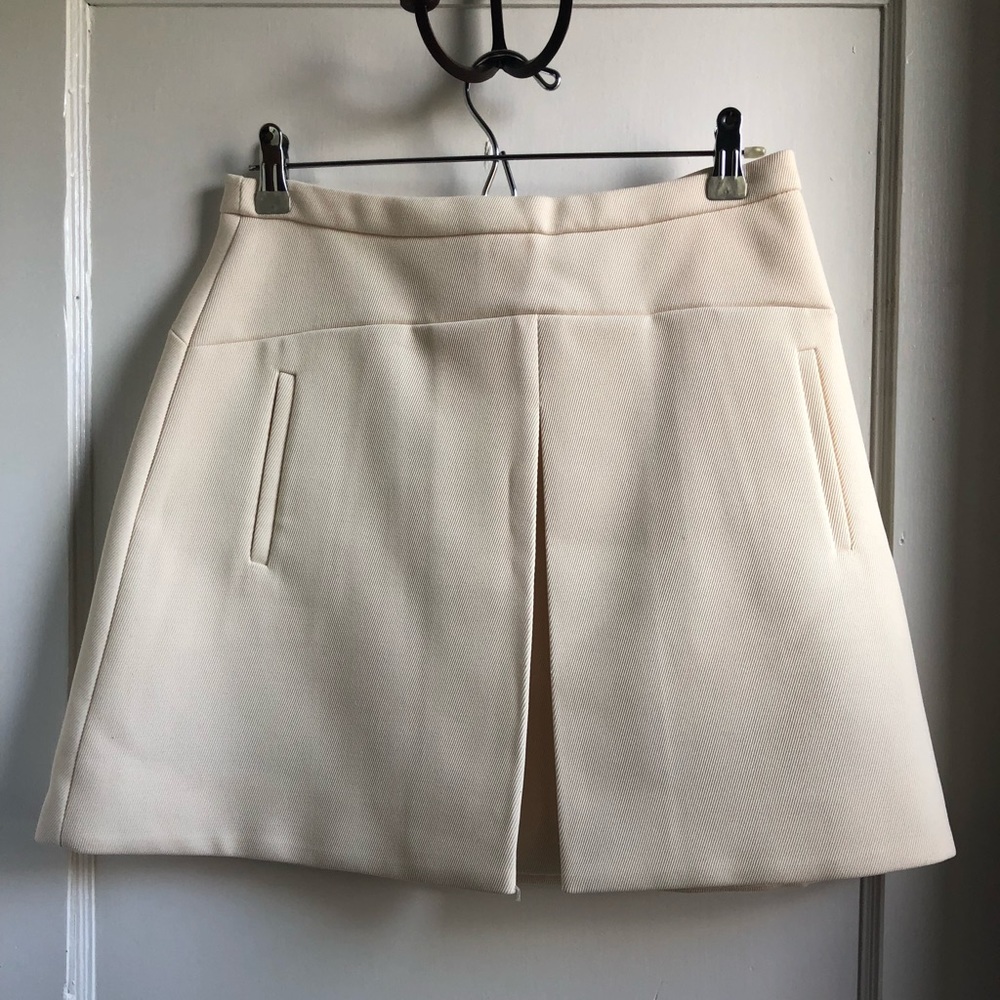 White J. Crew skirt